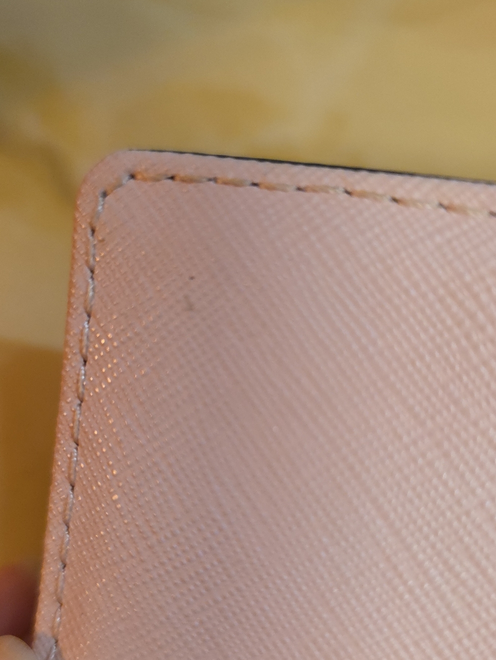 Michael Kors Pink Saffiano Leather Wallet - Picture 8 of 9